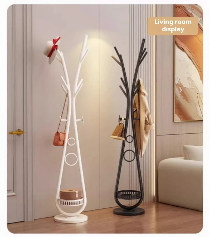 Corner Shelf Bedroom Organizer Storage Rack Short Eye-Catching ENTRANCE HALL Floor Coat Rack for Living Room Bag Hanger