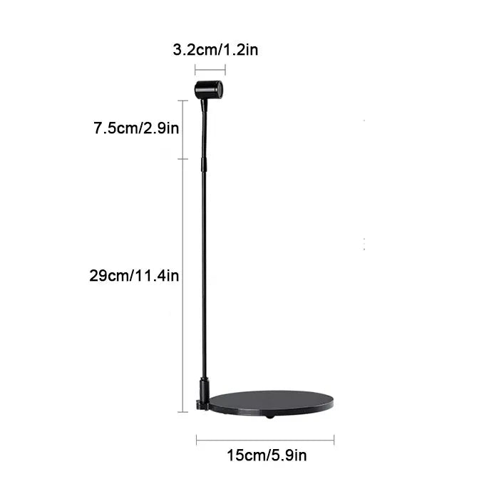 USB Grow Light for Indoor Plants LED Plant Lamp with Stand Flexible Gooseneck Height Adjustable Sun Growing Lamp