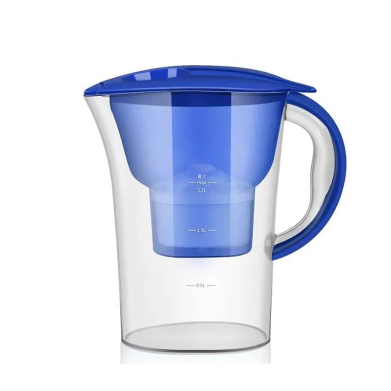 Yunchi 2.5L Capacity Water Filter Mineral Alkaline Water Pitcher Filtration System For Brita Maxtra Water Filter Cartridge