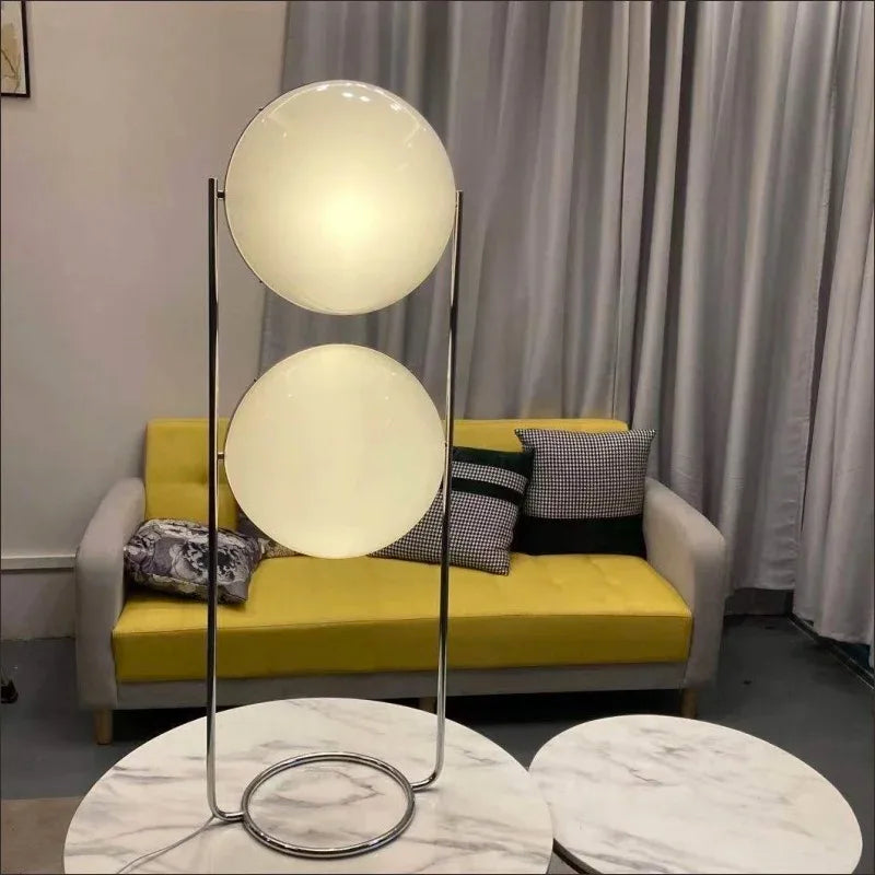 Modern Design LED Ball Floor Lamp For Living Room Hotel Bedroom Floor Lights Ball Bedside Floor Lamp Art Deco Standing Light