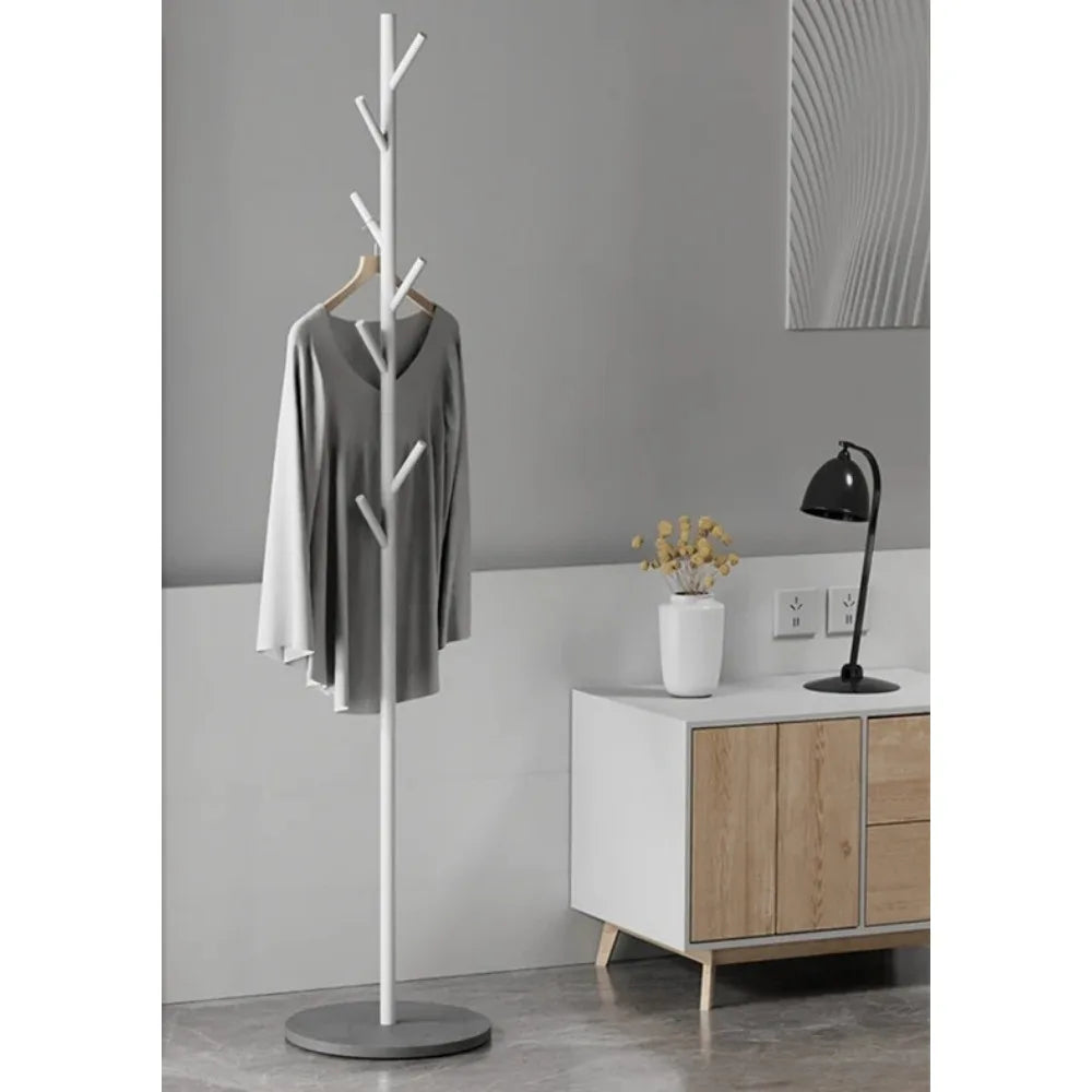 Minimalist Floor To Ceiling Metal Storage Hangers Bag Hangers for Bedrooms Home Use Eye Catching Short Coat Racks