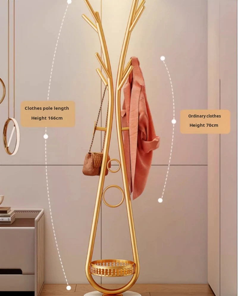 Corner Shelf Bedroom Organizer Storage Rack Short Eye-Catching ENTRANCE HALL Floor Coat Rack for Living Room Bag Hanger