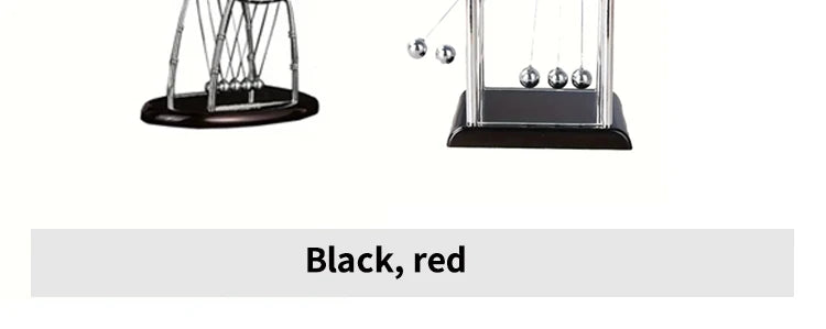 Newton's Cradle Balance Steel Ball Desktop Toy Stress Relief Gift Home Decoration Ideal for Physics Science Education